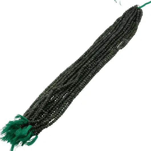 Sirag nefrit dark discuri fatetate 5-6mm, 33cm