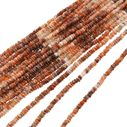 Sirag Opal Portocaliu discuri fatetate 3mm, 33cm, imagine 2
