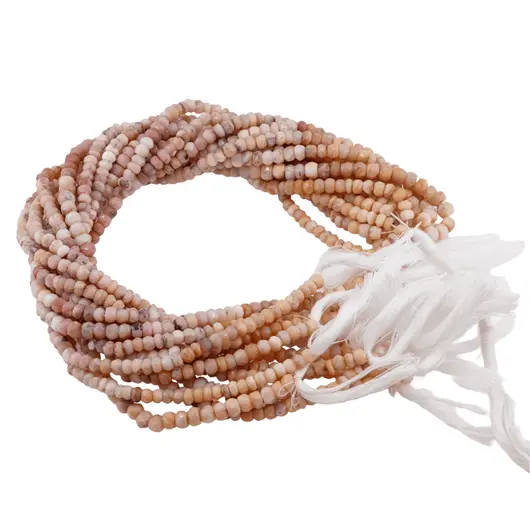 Sirag opal roz discuri fatetate 5-6mm, 33cm, imagine 3