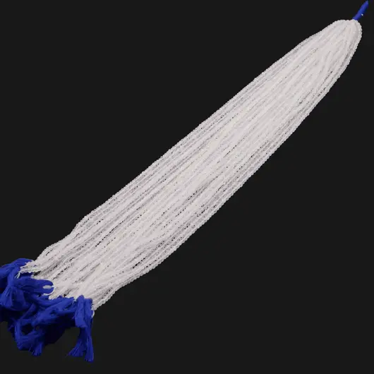 Sirag piatra lunii alba discuri fatetate 3-4mm, 33cm, imagine 3