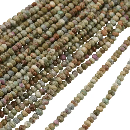 Sirag Rubin in Fucsit discuri fatetate 3-4mm, 33cm, imagine 2