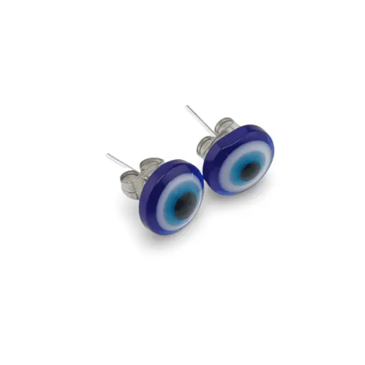 Cercei cu surub Ochiul protector, 10mm, imagine 2