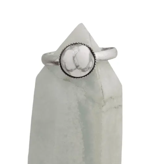 Inel reglabil Howlit, 8mm