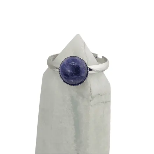 Inel reglabil Sodalit, 8mm