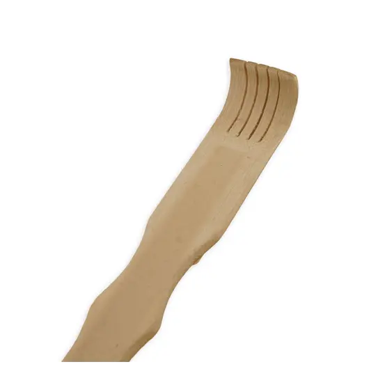 Aparat din lemn pentru masaj corporal, cu doua capete, 46cm, imagine 3