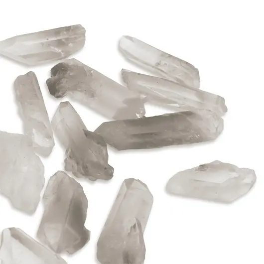 Cristal de stanca gri cu varf, 15-30g, imagine 3