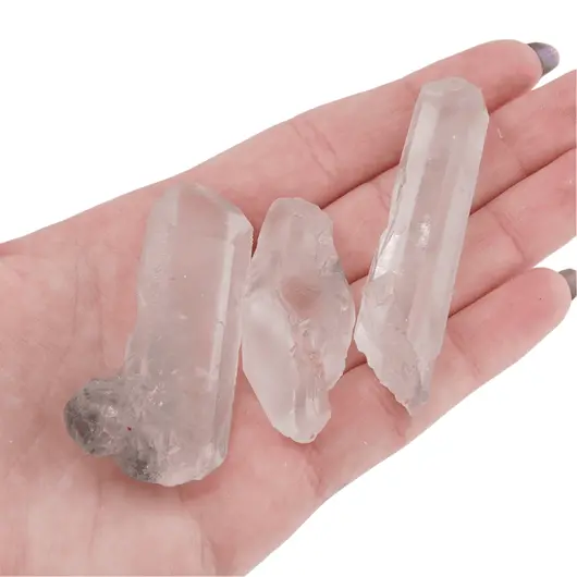 Cristal de stanca gri cu varf, 15-30g, imagine 4