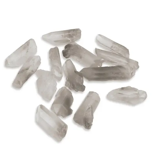 Cristal de stanca gri cu varf, 15-30g