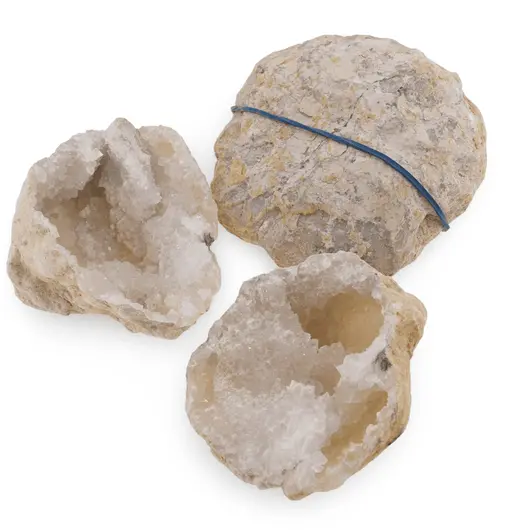 Geoda mare Calcedonie Maroc, 8-9cm