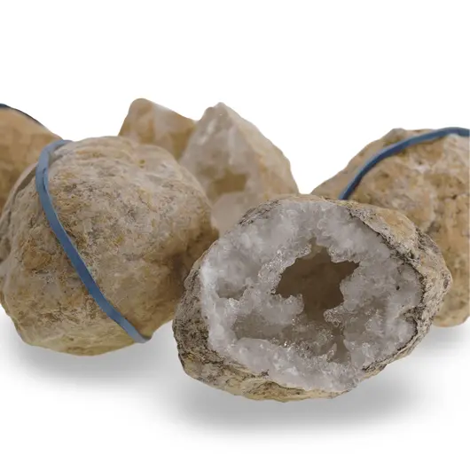 Geoda mica Calcedonie Maroc, 4-6cm, imagine 2