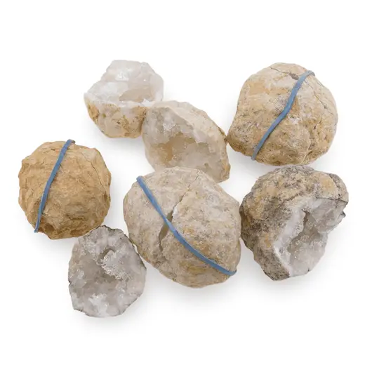 Geoda mica Calcedonie Maroc, 4-6cm