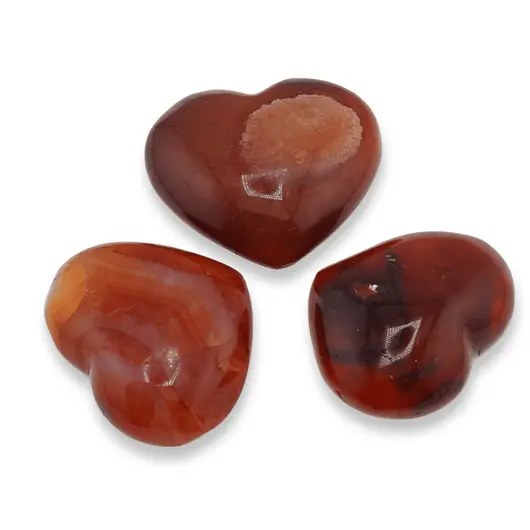 Inima mica Carneol, 20-25g