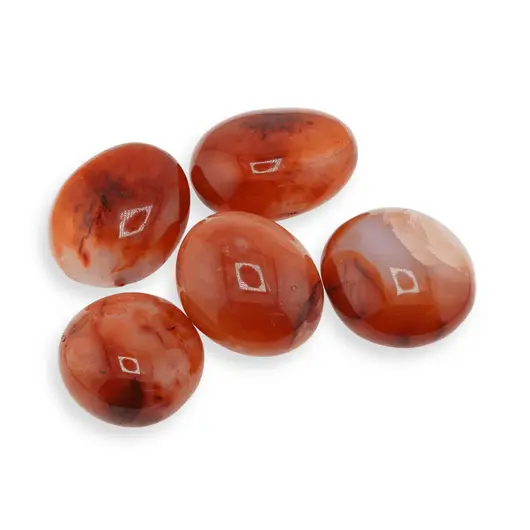 Palm Stone cristal natural Carneol, 80-100g, imagine 2