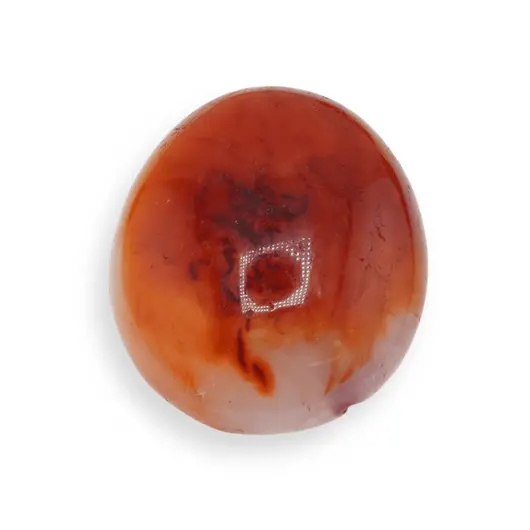 Palm Stone cristal natural Carneol, 80-100g