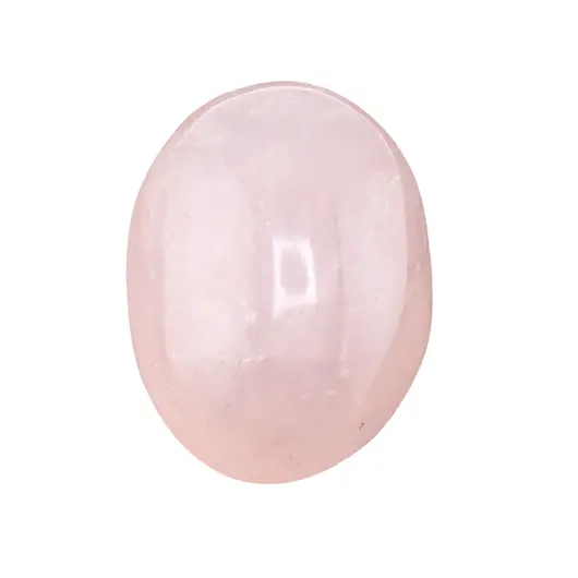Palm Stone cristal natural Cuart roz, 60-90g