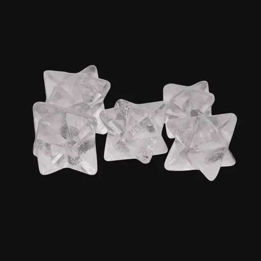 Merkaba din Cristal de stanca, 2-2,5cm, imagine 2