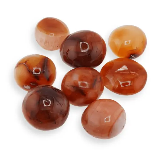 Palm Stone cristal natural Carneol, 30-50g, imagine 2