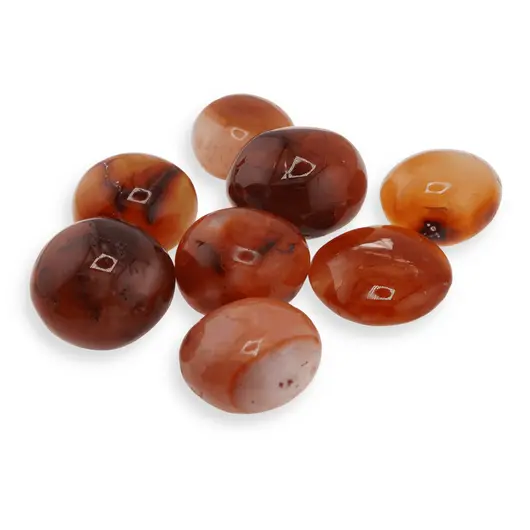 Palm Stone cristal natural Carneol, 30-50g, imagine 3