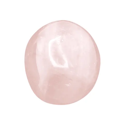 Palm Stone cristal natural Cuart roz, 40-70g