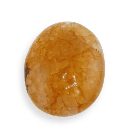 Palm Stone cristal natural Cuart tangerin, 80-100g