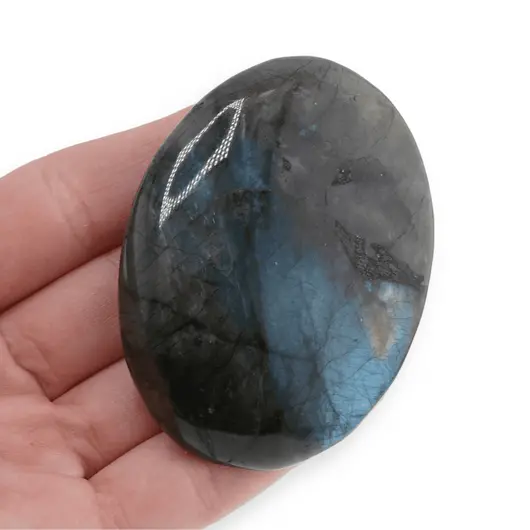 Palm Stone cristal natural Labradorit, 80-100g, imagine 6