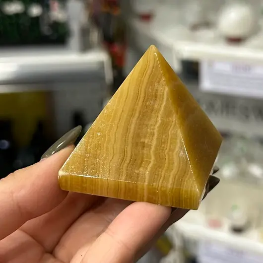 Piramida cristal natural Aragonit, 50-55mm