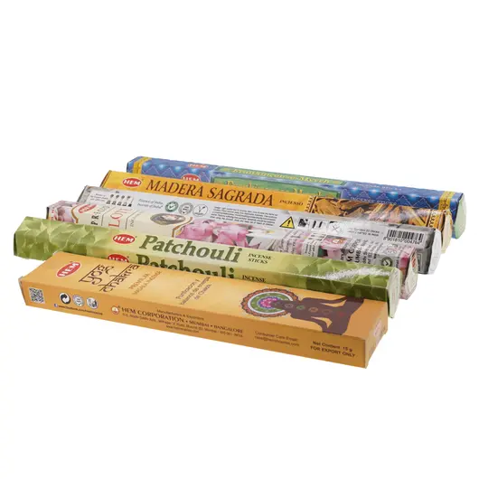Set betisoare parfumate HEM pentru MEDITATIE SI ECHILIBRARE ENERGETICA, imagine 2