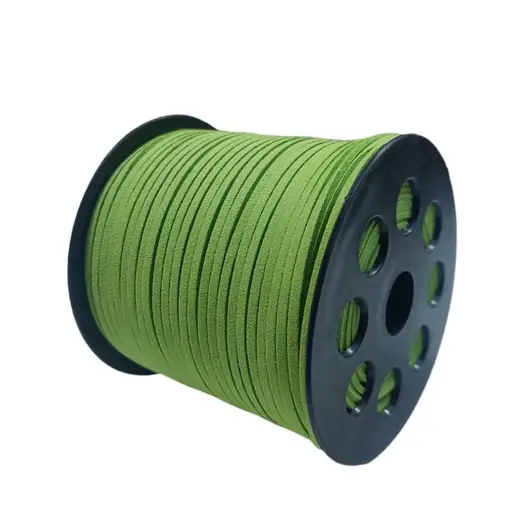 Snur piele ecologica fistic, 3mm, 90 de metri/rola