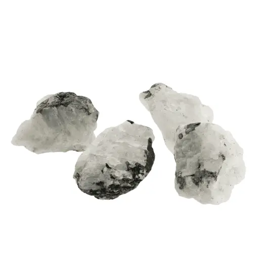 Piatra Lunii turmalinata bruta, 20-30g, imagine 2