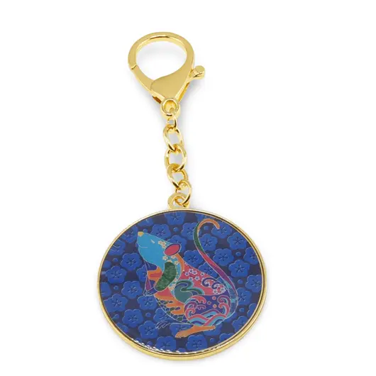 Amuleta Feng Shui din metal pentru relatii armonioase Sobolan 2025