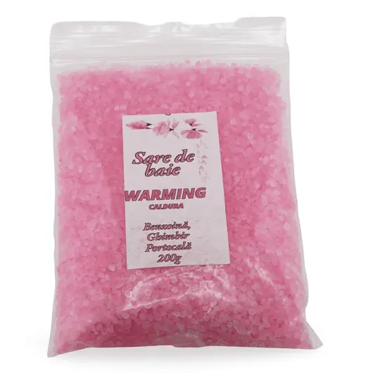 Sare de baie Warming (Benzoin, Ginger si Portocala), Ancient Wisdom 200g
