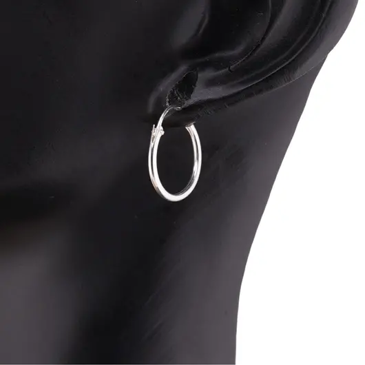 Cercei din argint 925 pentru copii rotunzi, 13mm, imagine 3