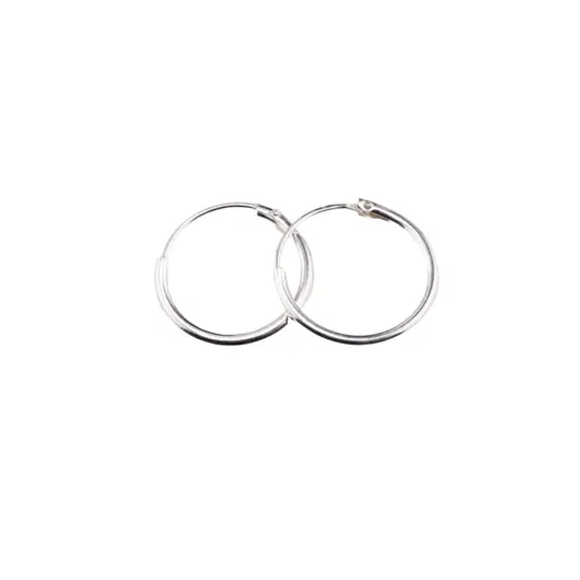 Cercei din argint 925 pentru copii rotunzi, 13mm