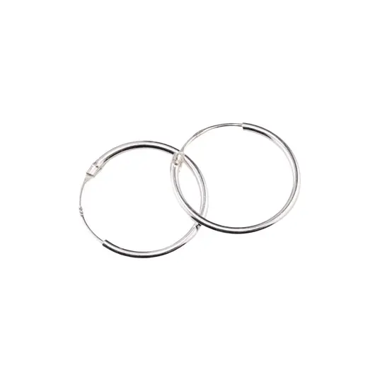 Cercei din argint 925 rotunzi, 18mm