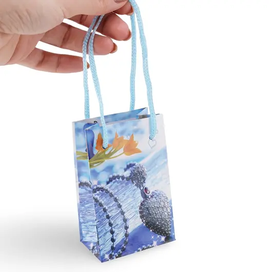 Punga pentru cadou diverse modele, 9,5x6cm, imagine 3