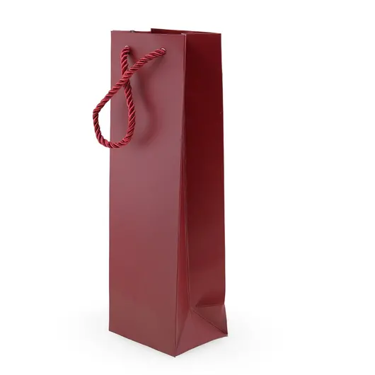 Punga pentru cadou dreptunghiulara rosie, 28x9cm, imagine 2
