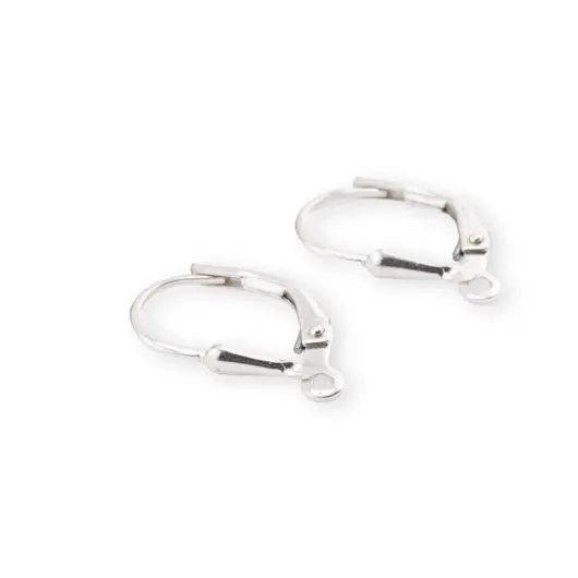 Accesoriu din Argint 925, agatatoare pentru cercei laverback, o pereche - 16,5x9,4mm, imagine 2