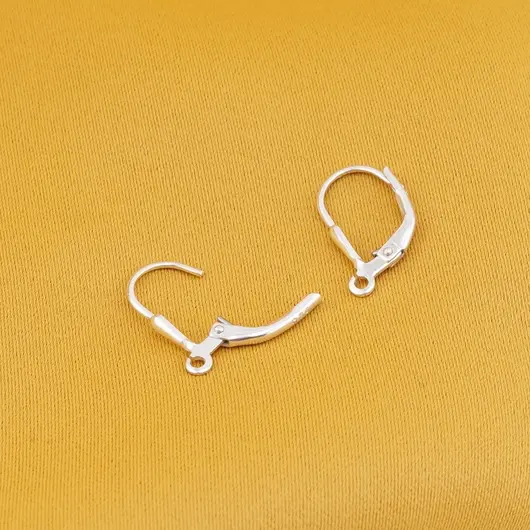 Accesoriu din Argint 925, agatatoare pentru cercei laverback, o pereche - 16,5x9,4mm, imagine 3