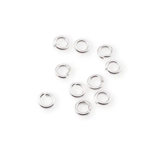 Accesoriu din Argint 925, anou nesudat, set 10 buc - 5x0,8mm