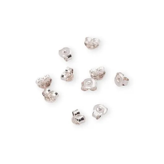 Accesoriu din Argint 925, surub pentru cercei, set 10 buc - 5x3mm