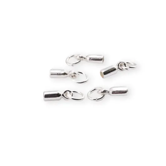 Accesoriu din Argint 925, terminatie colier/bratara, set 5 buc - 12x2,7mm, imagine 2