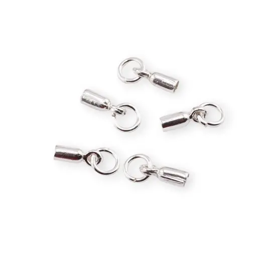 Accesoriu din Argint 925, terminatie colier/bratara, set 5 buc - 12x2,7mm