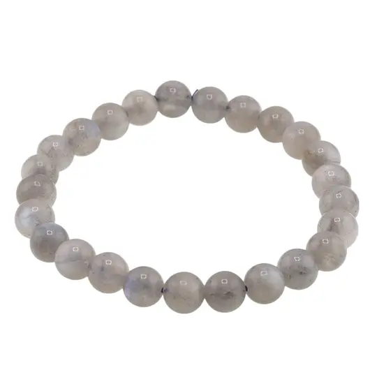 Bratara pe elastic Labradorit sfere, 8mm, imagine 2