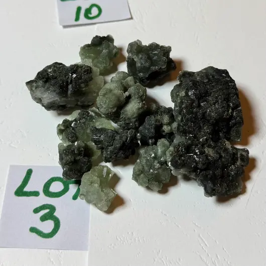 Prehnit de Maroc, lot cristale naturale unicat, 100g, A3, imagine 2