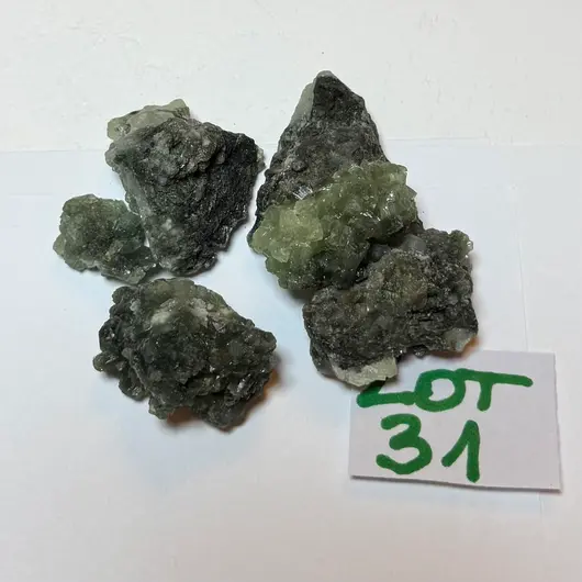 Prehnit de Maroc, lot cristale naturale unicat, 100g, A31, imagine 2