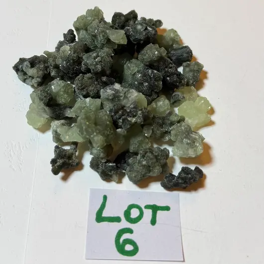 Prehnit de Maroc, lot cristale naturale unicat, 100g, A6, imagine 2