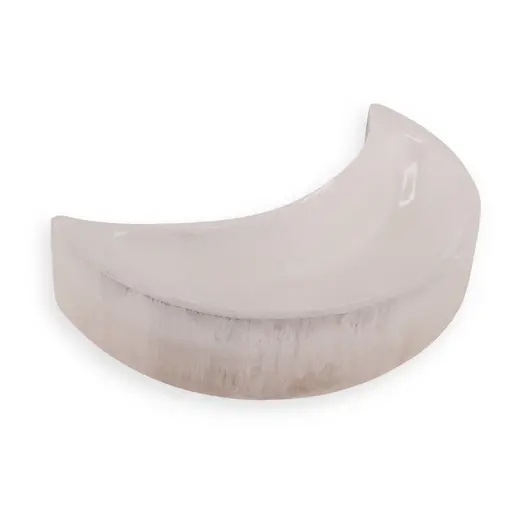 Bol semiluna din Selenit - 14,5cm, imagine 2