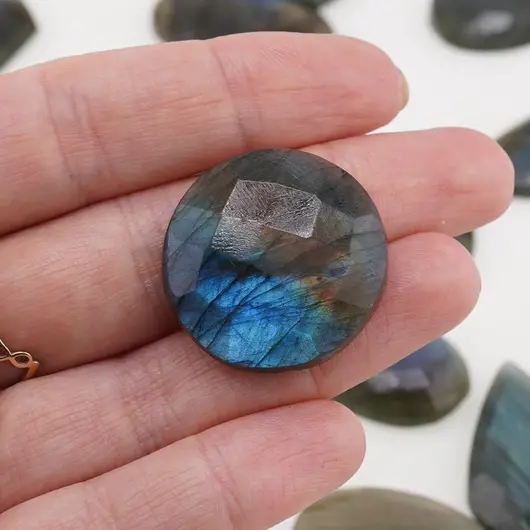 Cabochon Labradorit 7-8g, imagine 6