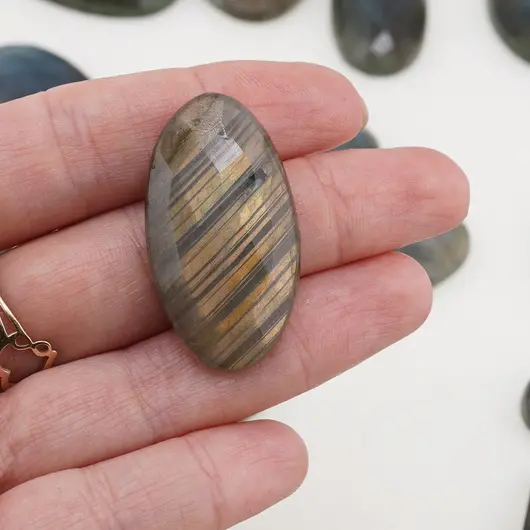 Cabochon Labradorit 9-10g, imagine 6