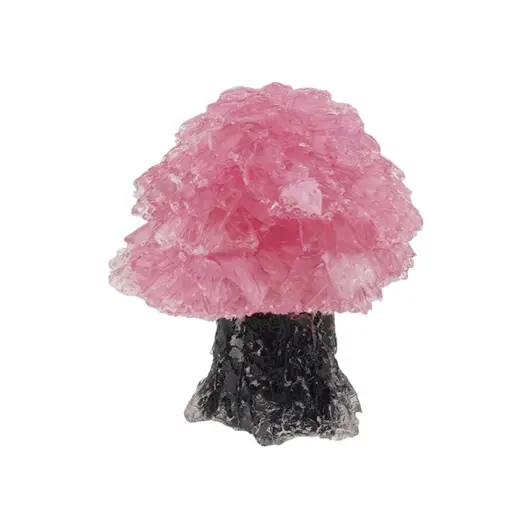 Copac din rasina cu spartura Cuart roz, 5cm, imagine 2